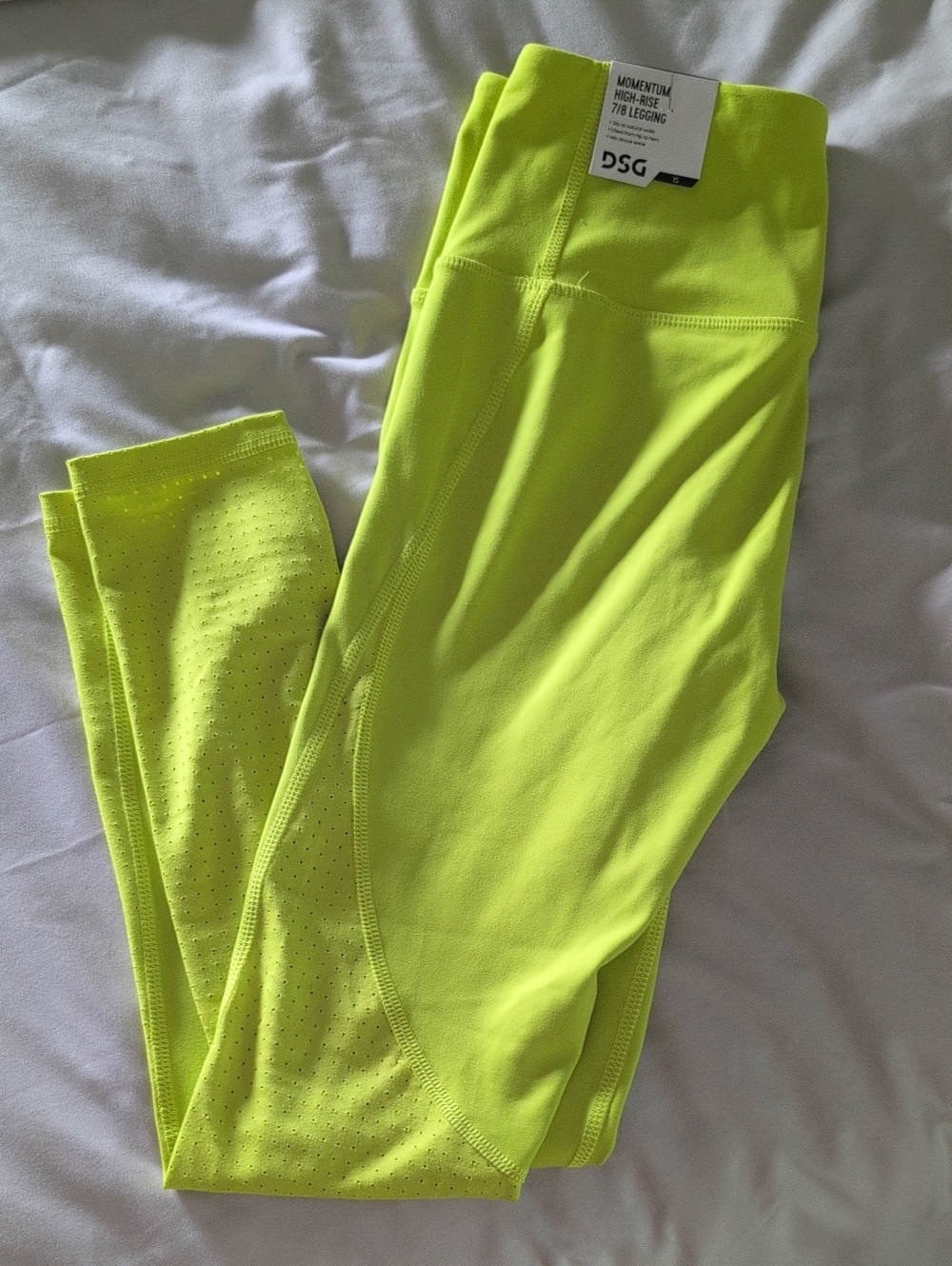DSG Neon Lime High-Rise Workout Leggings